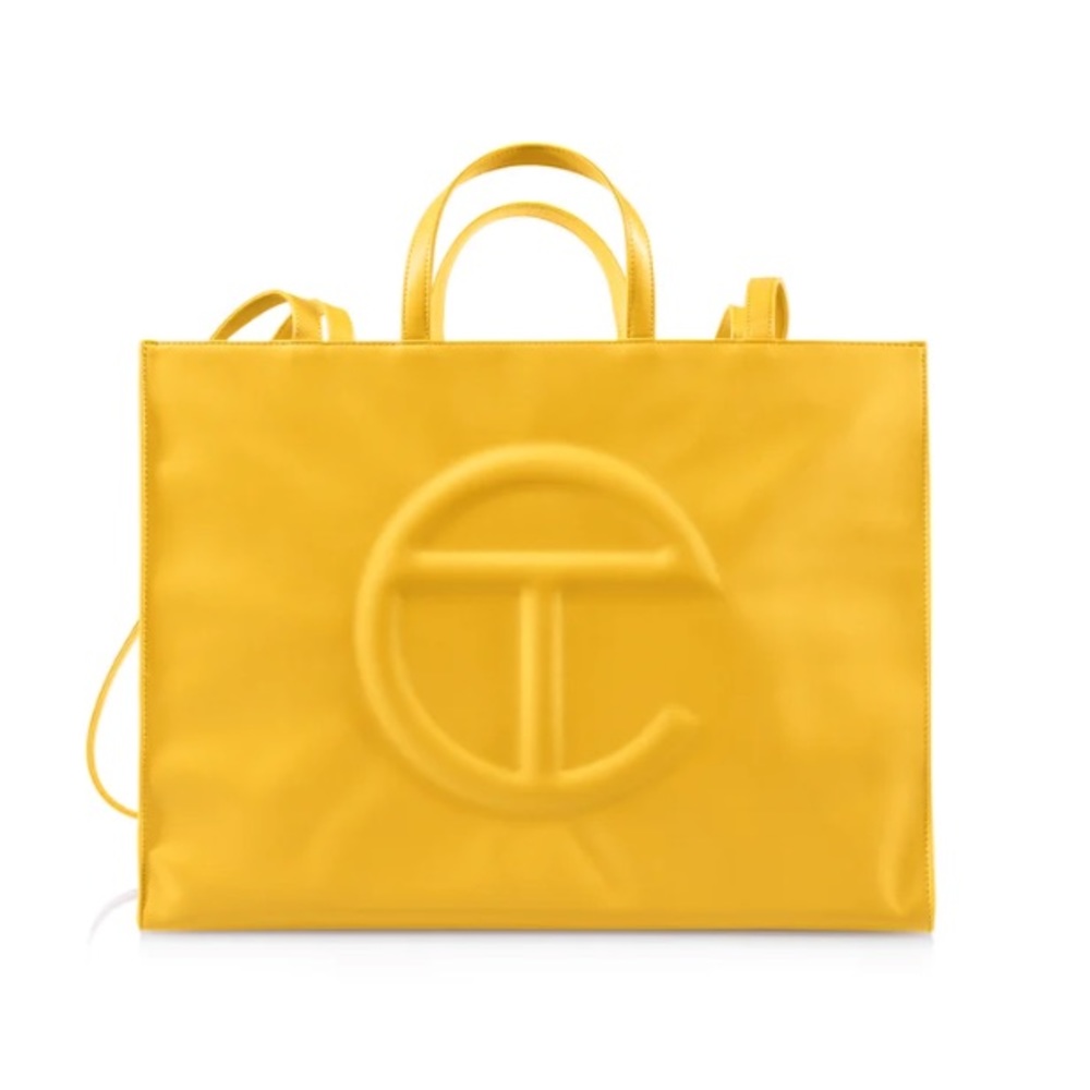 Brand new Yellow medium size Telfar bag
